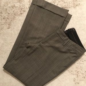 Banana Republic Wool Plaid Ryan Fit Trousers